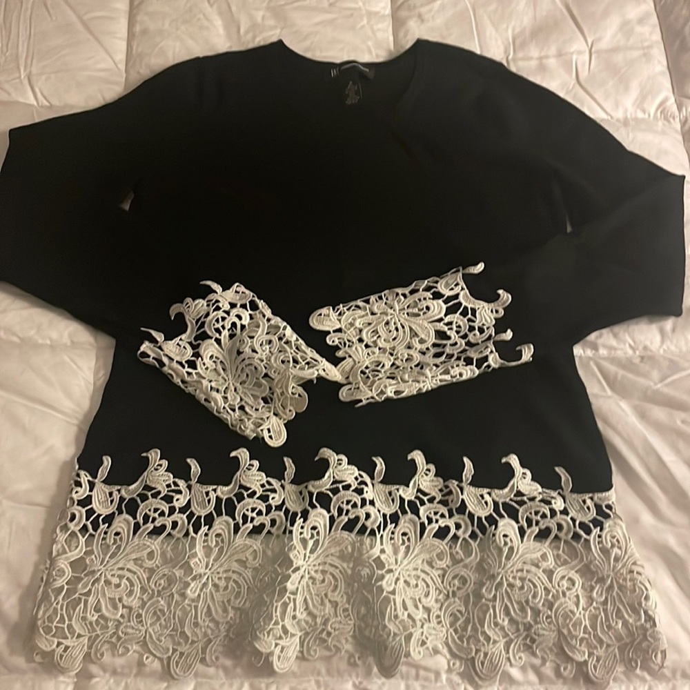 Black sweater